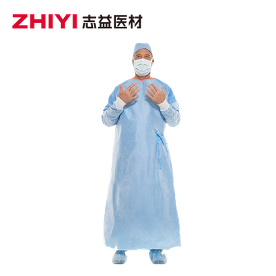 Reinforced surgical gown